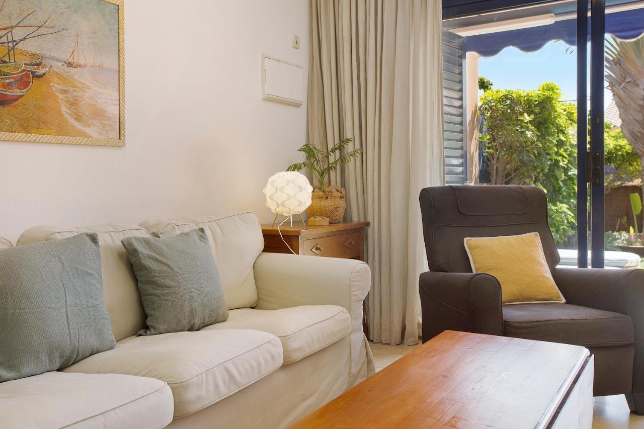Bahia Meloneras con parking privado Villa San Bartolome Bagian luar foto